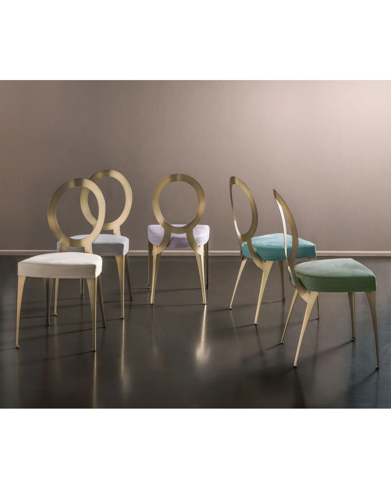 Miss Uncovered Backrest dining chair by Cantori, in an interior setting, photo 10 of 12