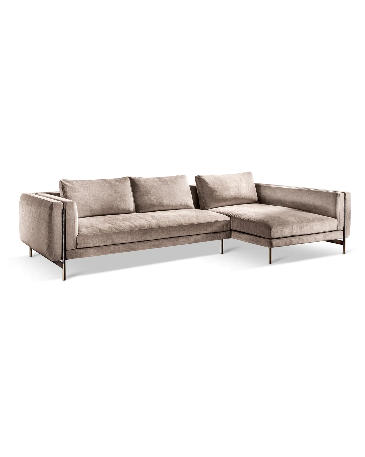 Shanghai Angular sofa by Cantori, studio view, photo 1 of 6, Nobili Design catalog