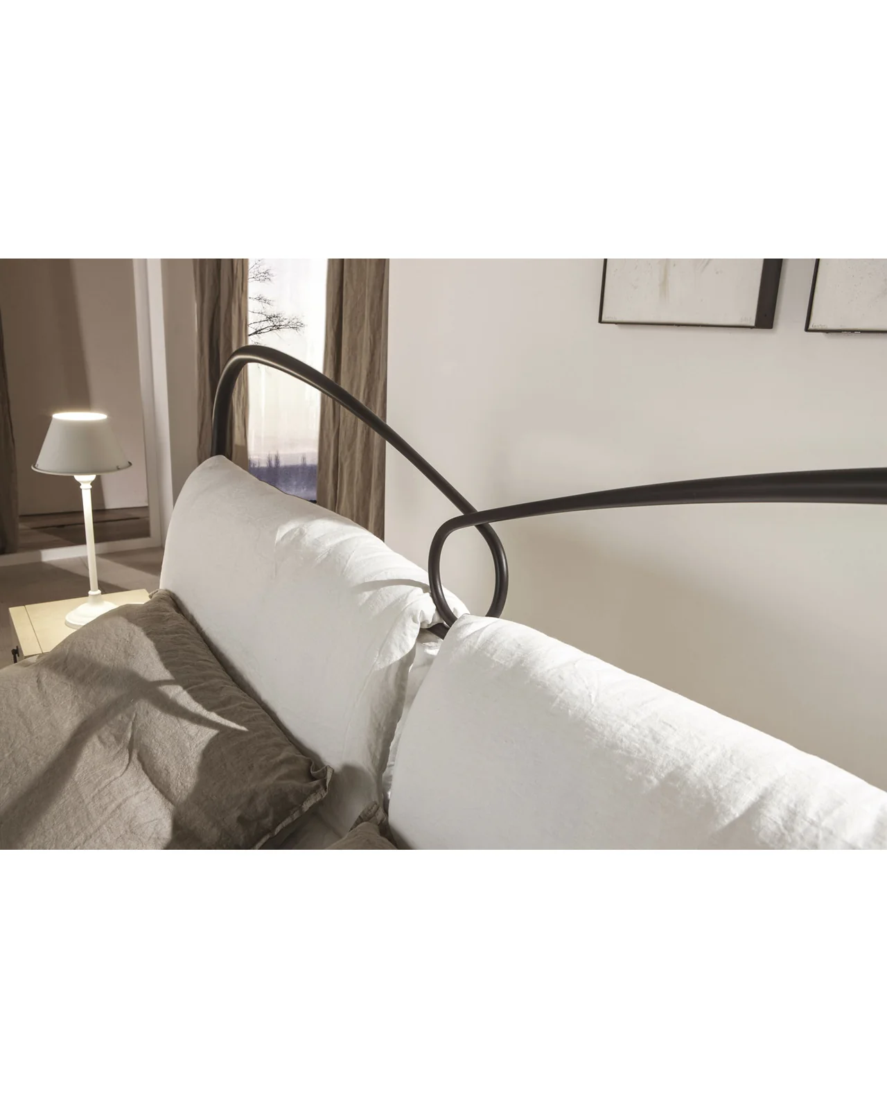 St. Tropez bed by Cantori, in an interior setting, photo 2 of 2