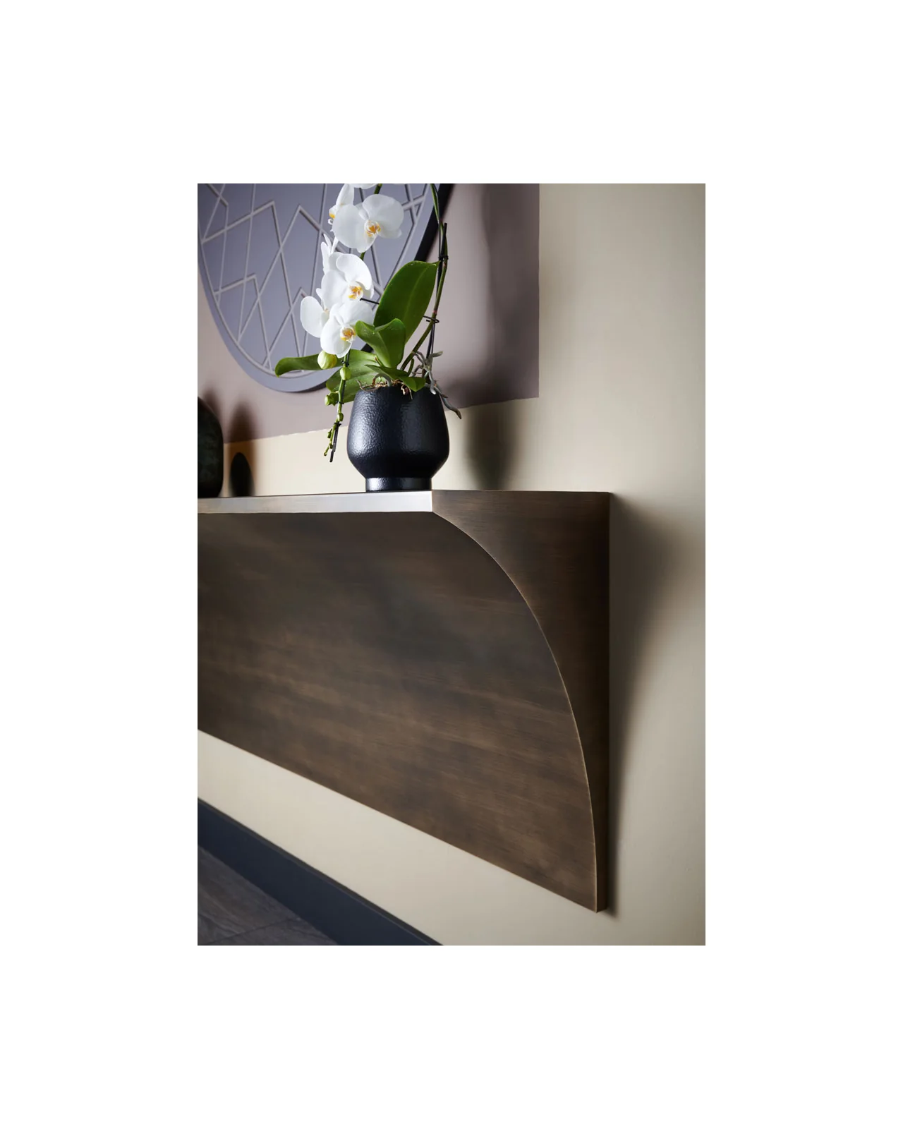 Tropea console table by Cantori, in an interior setting, photo 4 of 7