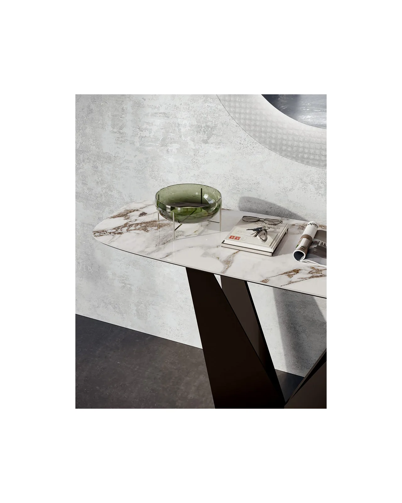 Eiffel console by Dall'Agnese, in an interior setting, photo 3 of 4, Nobili Design catalog