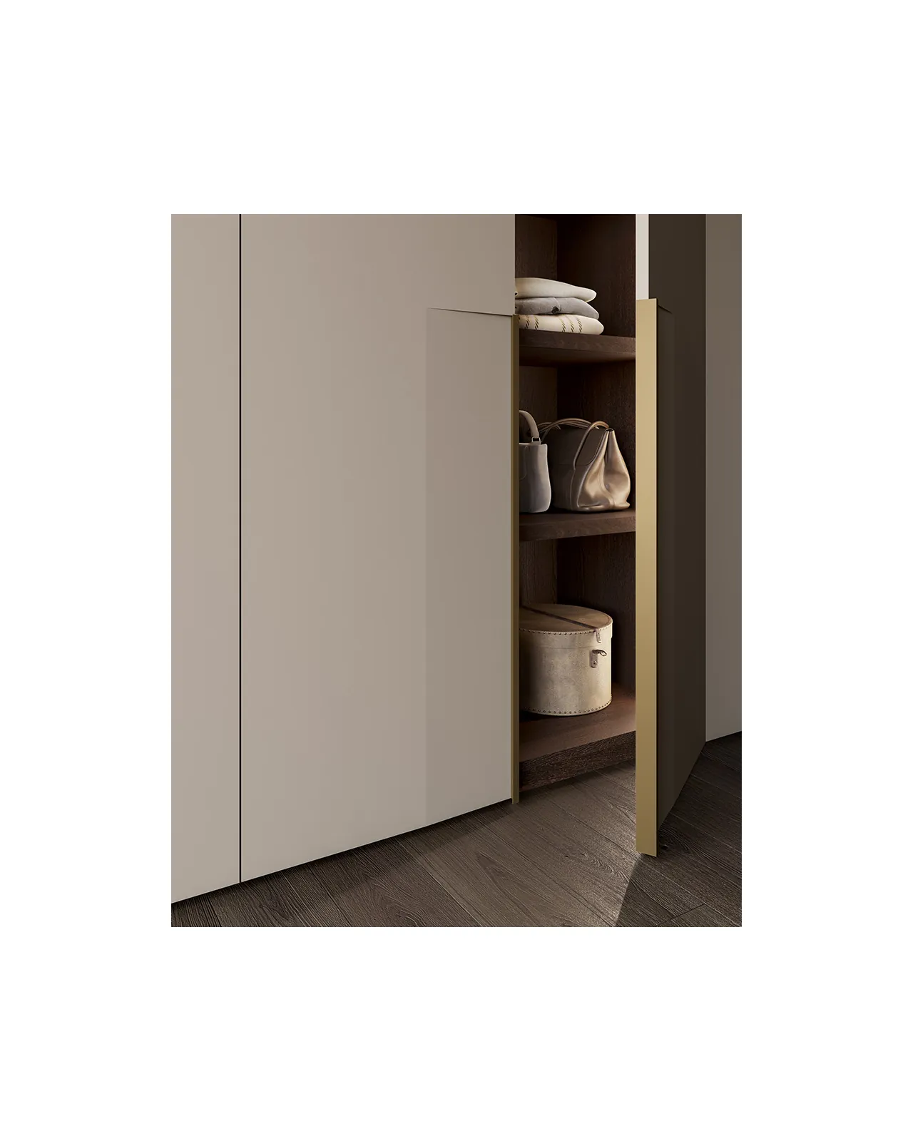 Freccia wardrobe by Dall'Agnese, in an interior setting, photo 4 of 4