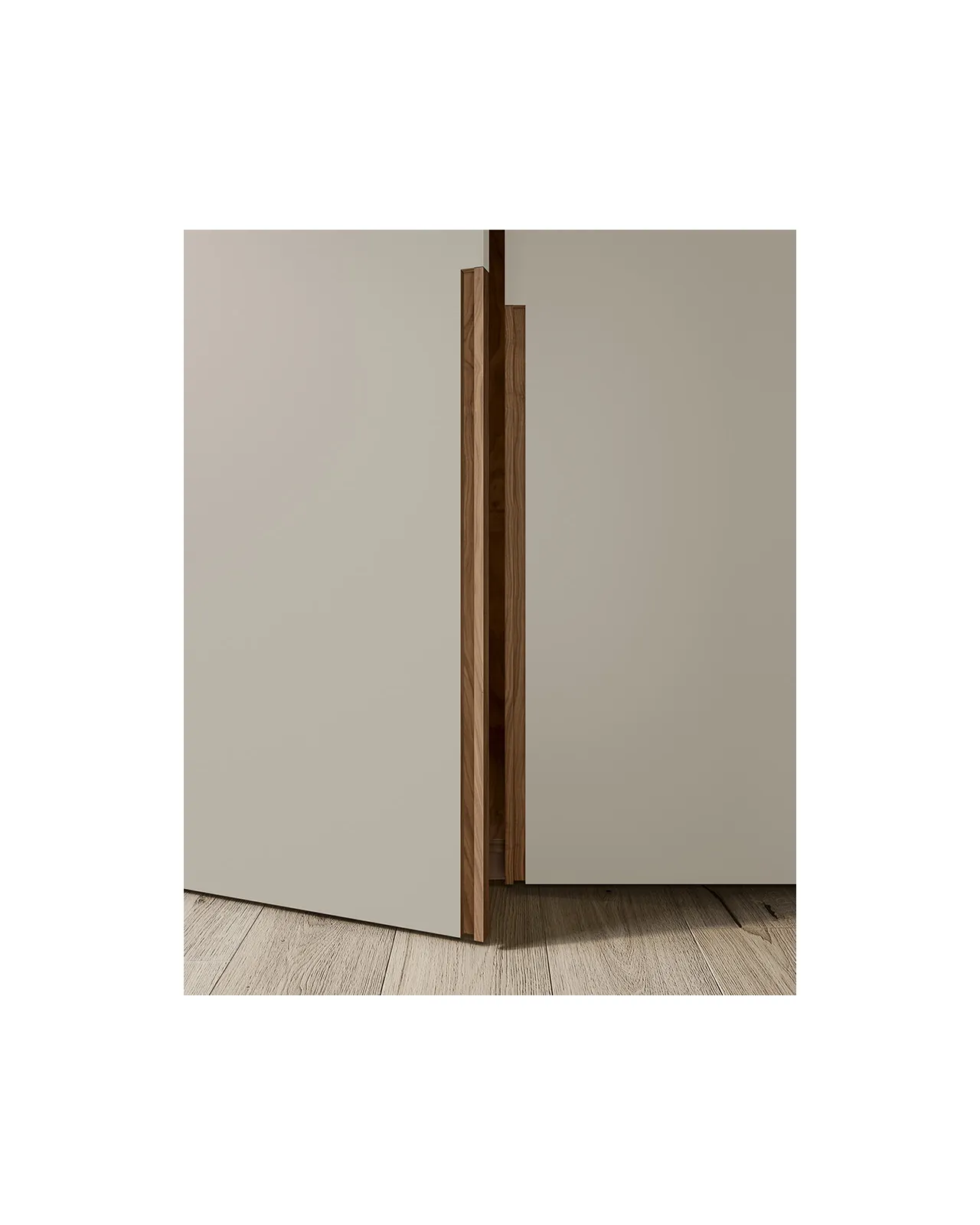 Green wardrobe by Dall'Agnese, in an interior setting, photo 3 of 4