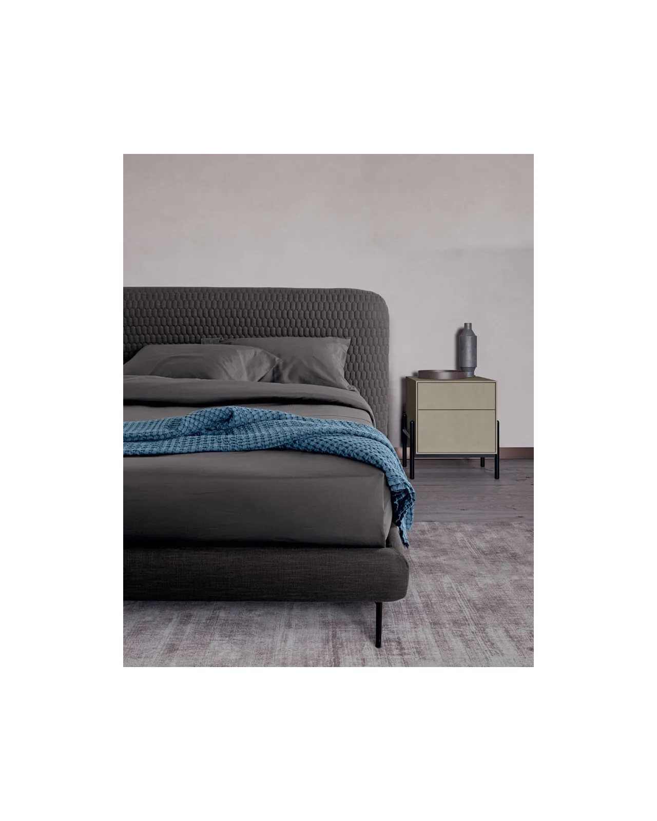 Hari bed by Dall'Agnese, in an interior setting, photo 6 of 7, Nobili Design catalog