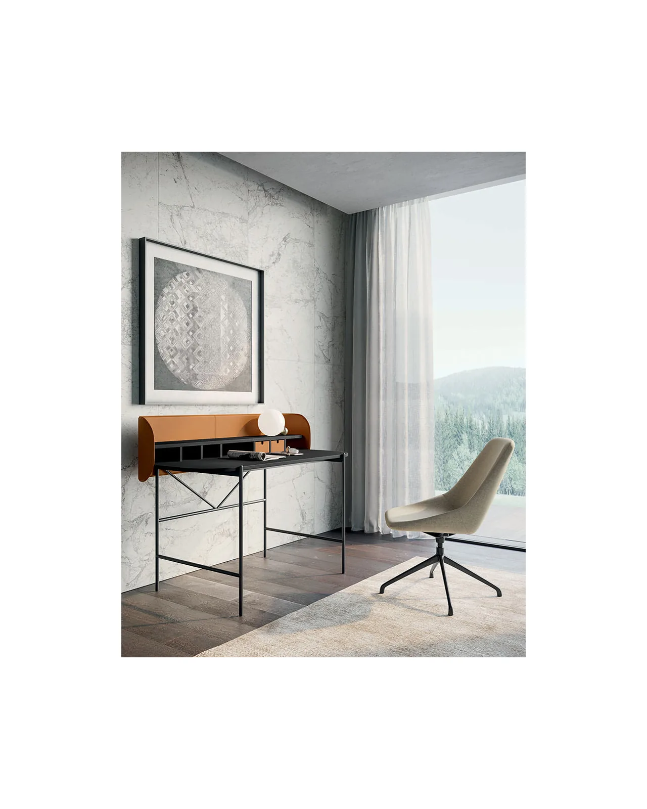 Le Mans dining chair by Dall'Agnese, in an interior setting, photo 6 of 7
