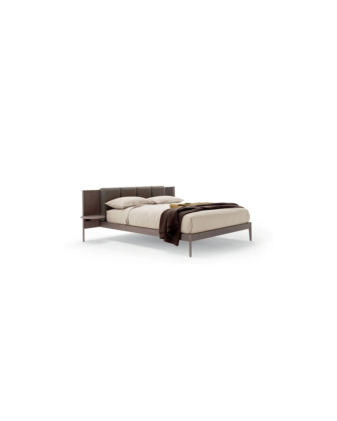 Letto Millerighe di Dall'Agnese, vista in studio, foto 1 di 7, catalogo Nobili Design