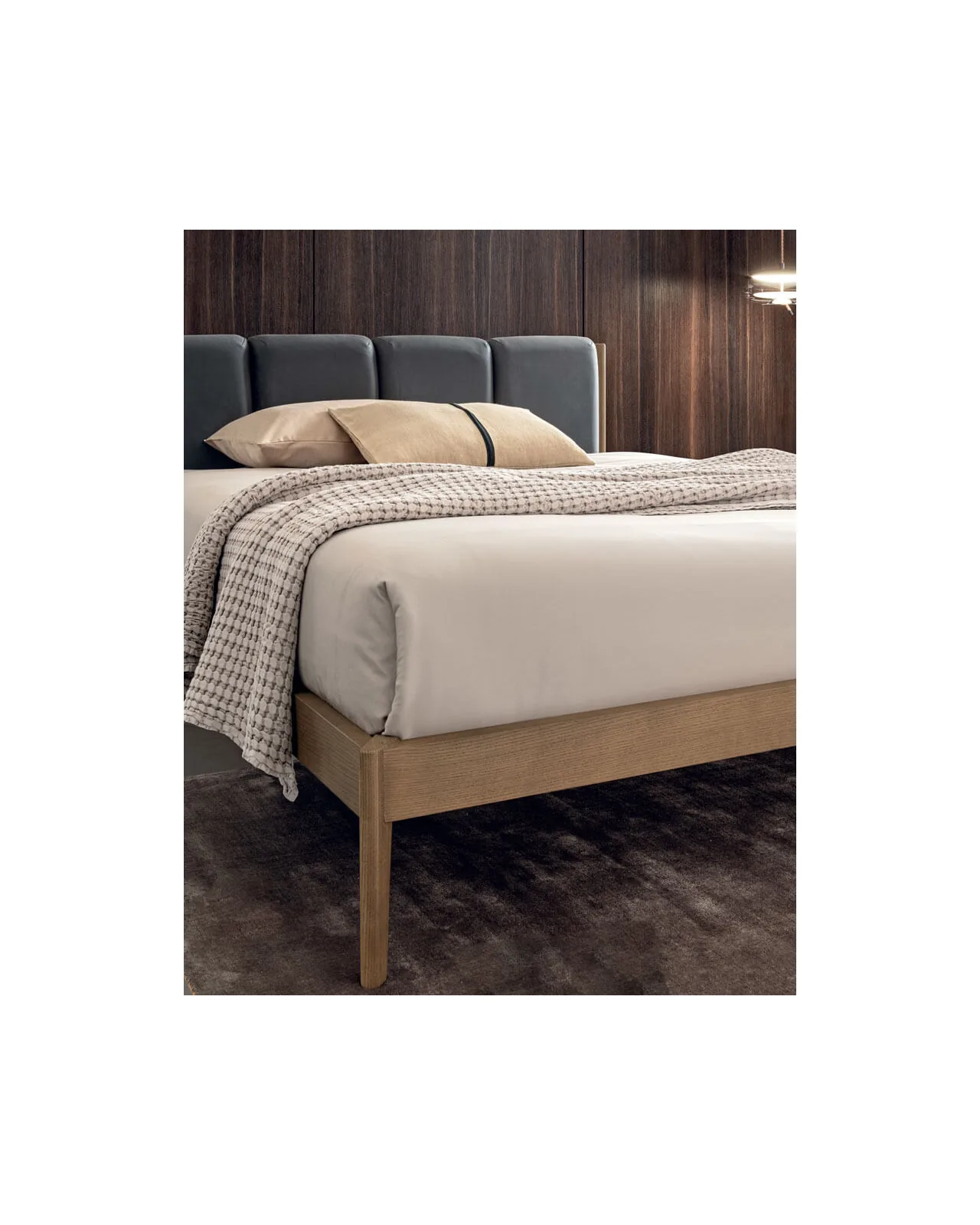 Letto Millerighe di Dall'Agnese, in un ambiente arredato, foto 3 di 7, catalogo Nobili Design