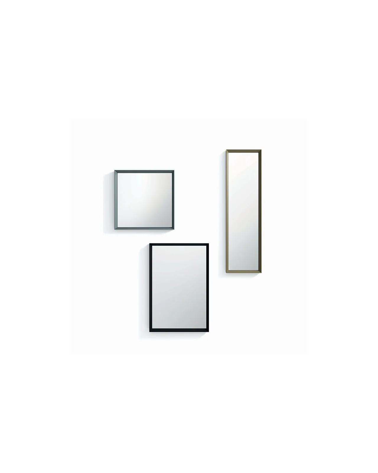 Slash mirror by Dall'Agnese, studio view, photo 1 of 4, Nobili Design catalog