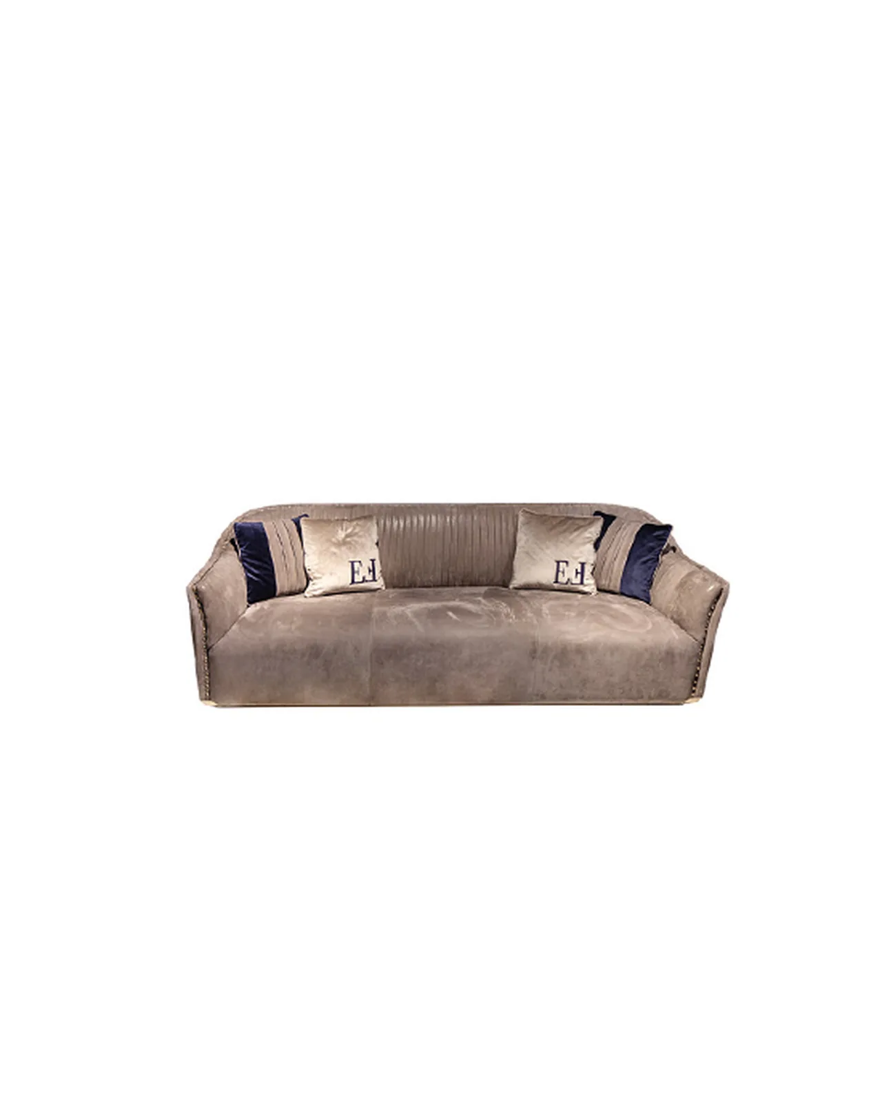 Licena Sofa by Epoque, Exence collection, sofa in fabric or leather, studio view, photo 2 of 3