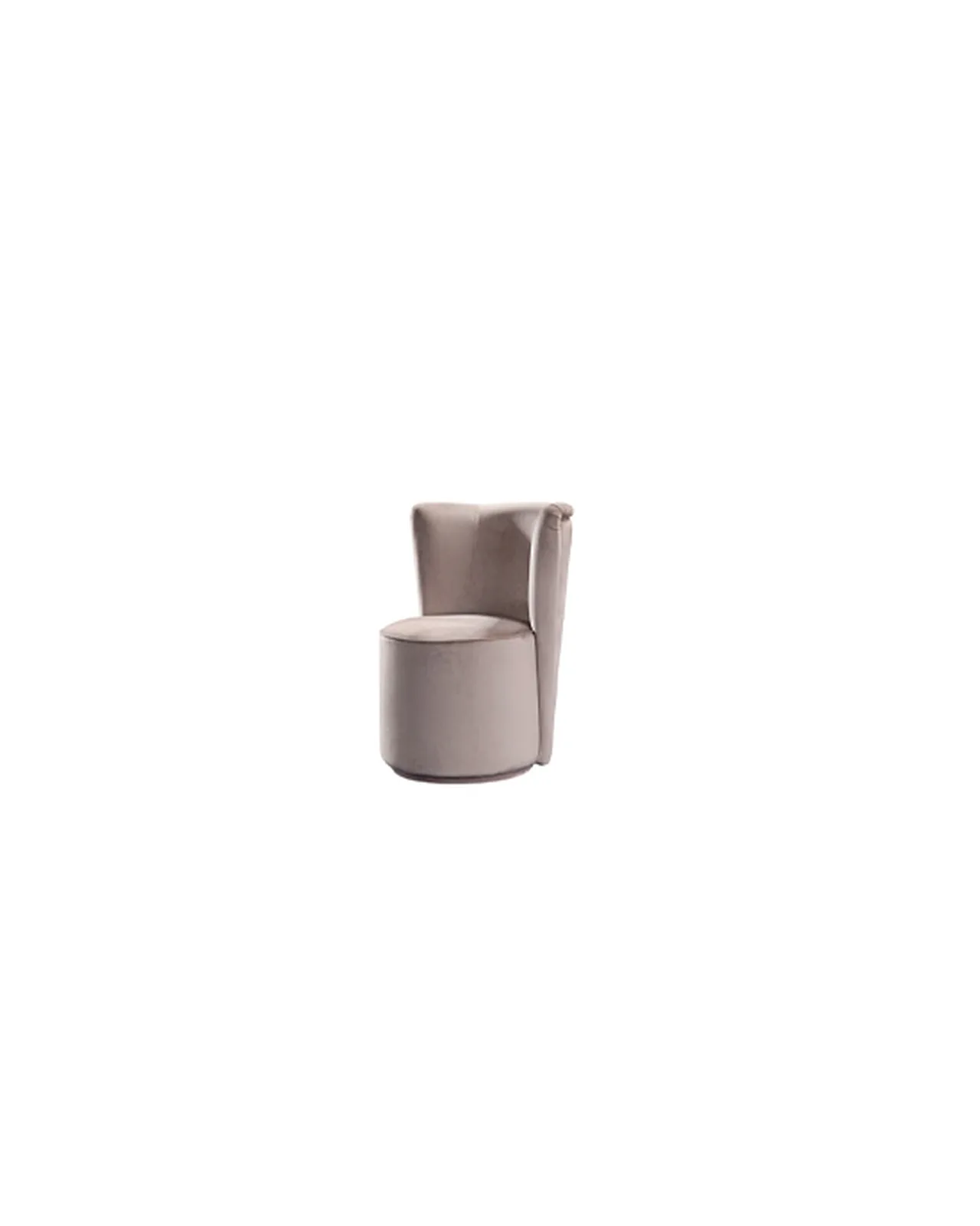 Nife Armchair by Epoque, Exence collection, armchair in fabric or leather, studio view, photo 2 of 3