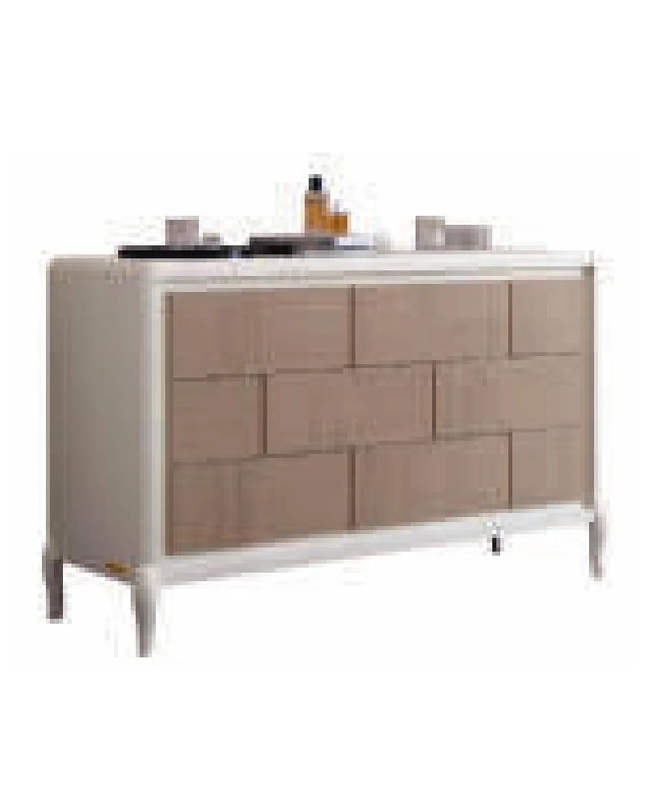 Ocean Chest of Drawers, Natural oak facade by Francesco Pasi, modern Italian bedroom set, Italian furniture manufacturer