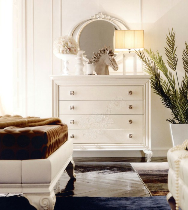 Mobili classici di lusso per camera da letto Dorothee 3