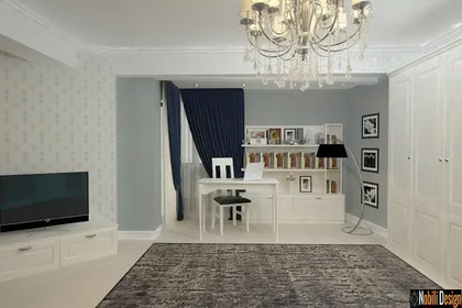 Interior design for modern apartment in Manchester UK 