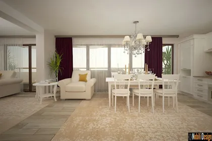 Classic luxury interior design home concept 