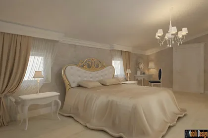 Classic style interior design project for a home in Monaco