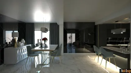 Interior design for a modern home in Monaco