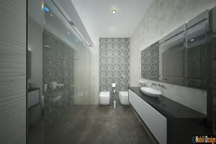 Interior design concept modern apartment in Manchester