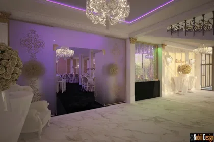 Interior design wedding restaurant project in Liverpool