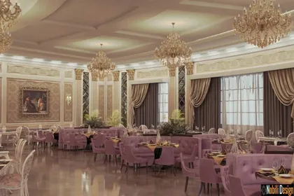Interior design for a luxury restaurant in Liverpool