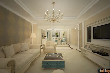 Apartment interior designer | luxury classic apartment interior design