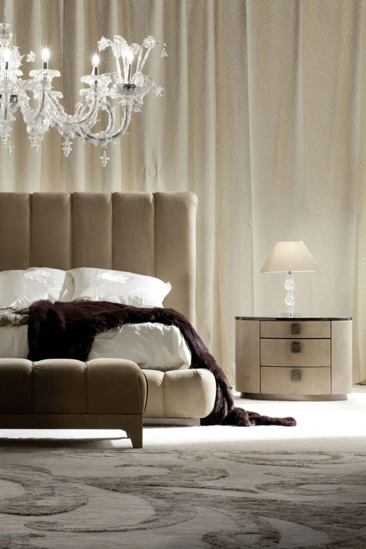 Lifetime High Quality Bedroom Set, Italian bedroom set made to order for your room