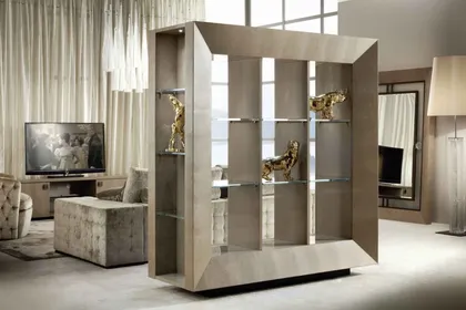 Vetrina bifacciale Lifetime, arredamento italiano