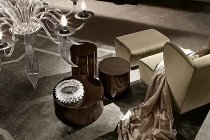 Vogue Lamp Round Table, modern italian furniture
