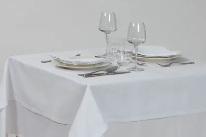 Cotton fabric for tablecloths restaurant Crepe 50 50 0