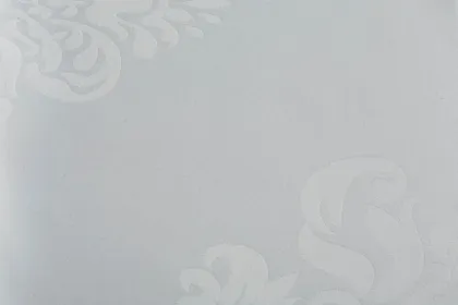 Damask textile fabric for tabletcloths restaurant Retro Blanco 1