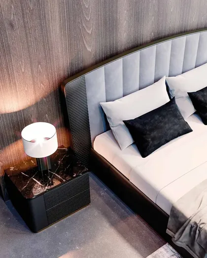 Comodino Theo, arredamento di lusso per la camera da letto