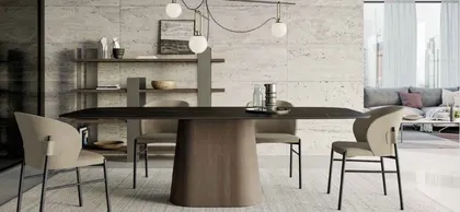 Dallagnese Table detail, italian design furniture