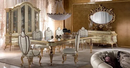 Dining Room Aida Collection Furniture, high-end furniture