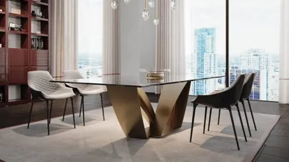 Apeiron Table, luxury dining table