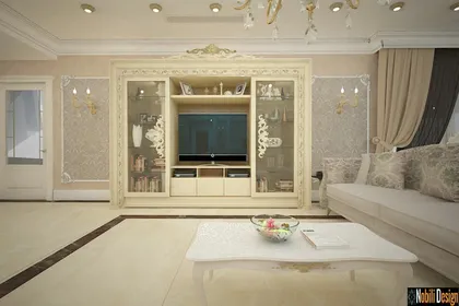 Classic interior design luxury house