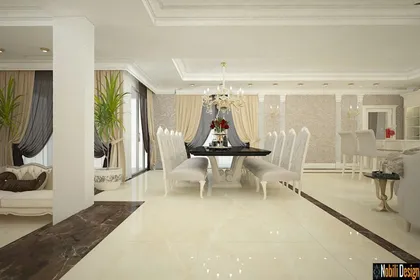 Classic interior design luxury house